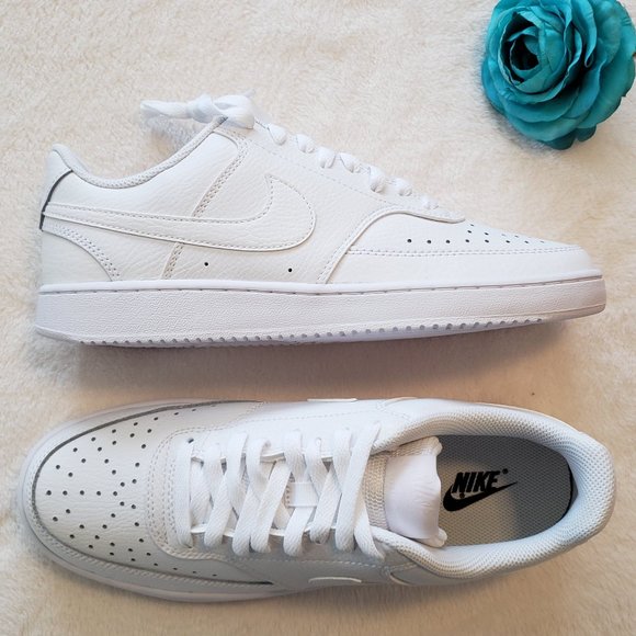 Nike Shoes - 🔥Host Pick🔥 NEW Nike Court Vision Low CD5434 100 Women's White Sz 9.5 Shoes